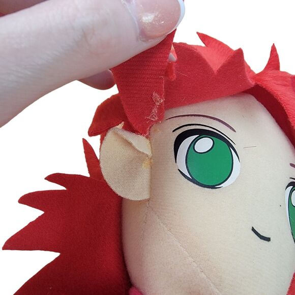 Vintage Yu Yu Hakusho Plush Ghost Files 9” Youko Kurama Plush 2004 with Tag - Picture 3 of 7